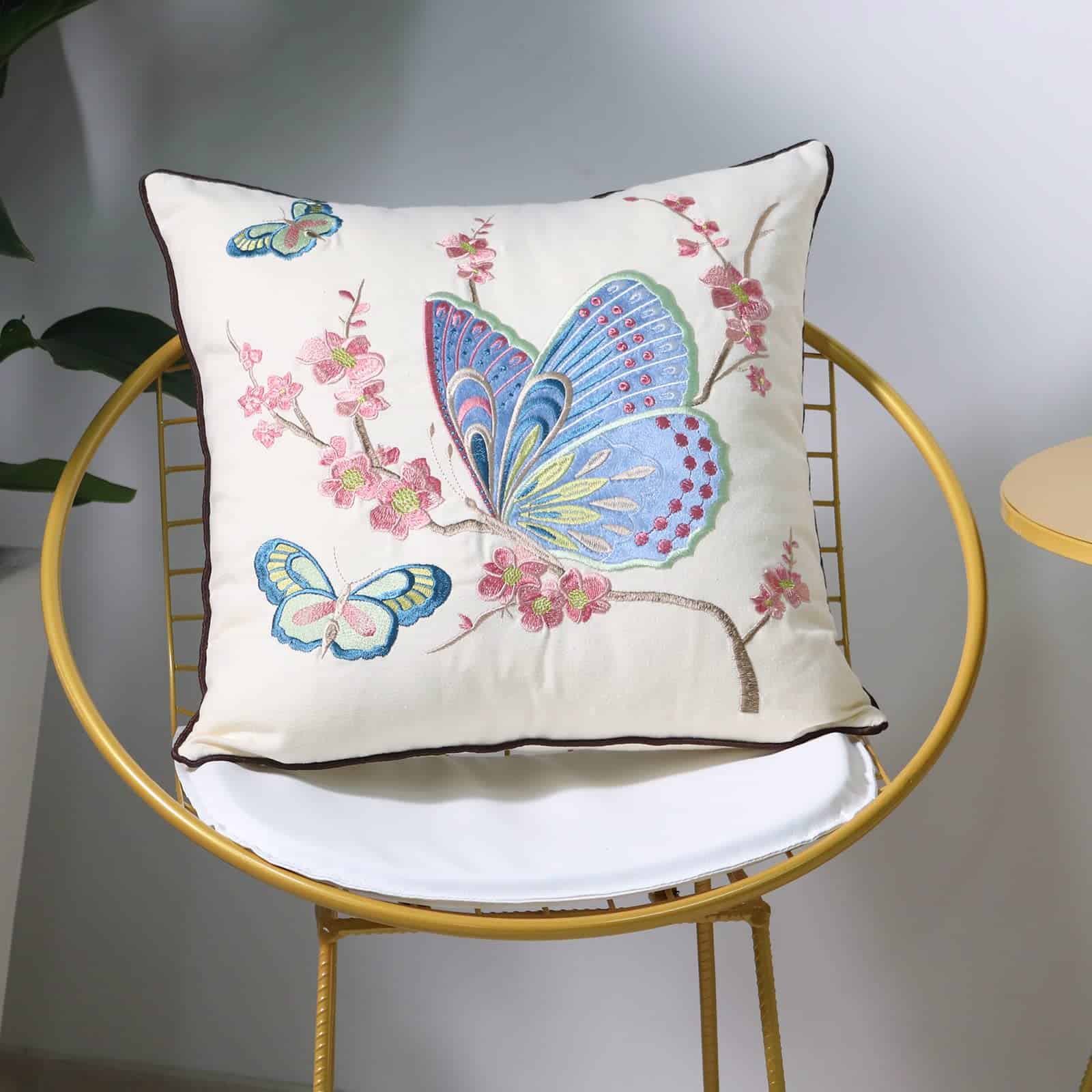 Conjunto de 2 Fundas de Almohada Decorativas -Azul - Imagen 3