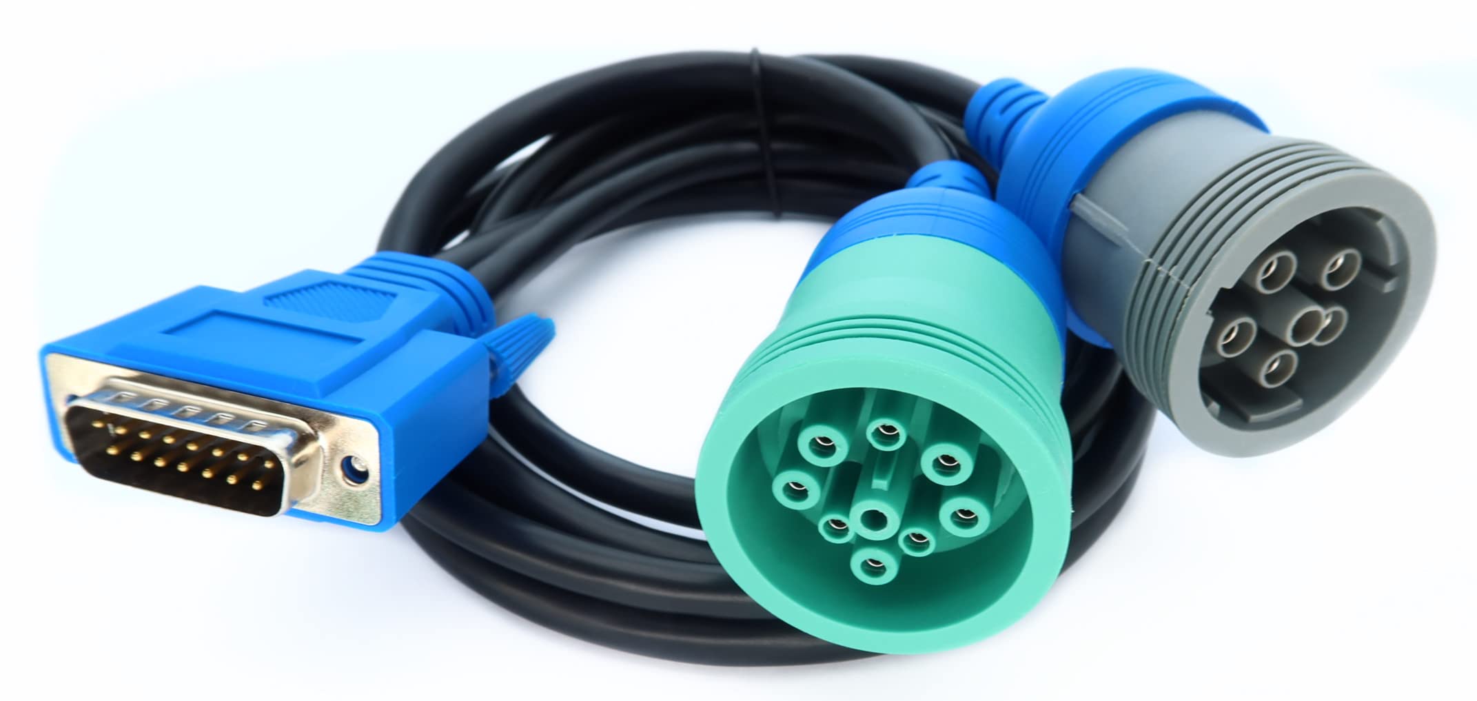 Cable división MITOB DB15 a 9 pines J1939 y 6 pines J1708