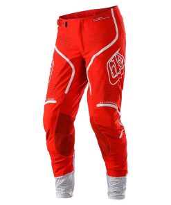 Pantalones de carreras de motocross -Rojo/Blanco