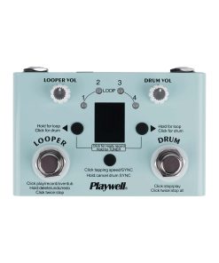 Pedal de Batería con Loop Station y Afinador - 11 Minutos