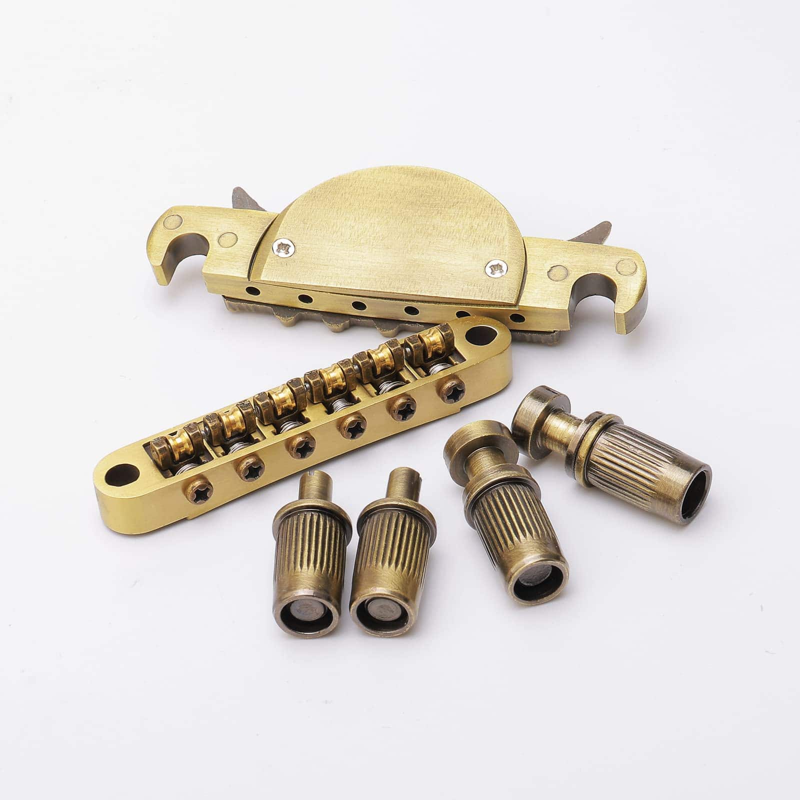 Puente de guitarra Unxuey Bronze Tune-O-Matic Puente - Imagen 7