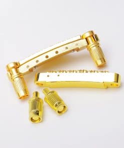 Unxuey Puente de guitarra Roller Saddle Tune-O-Matic de 6