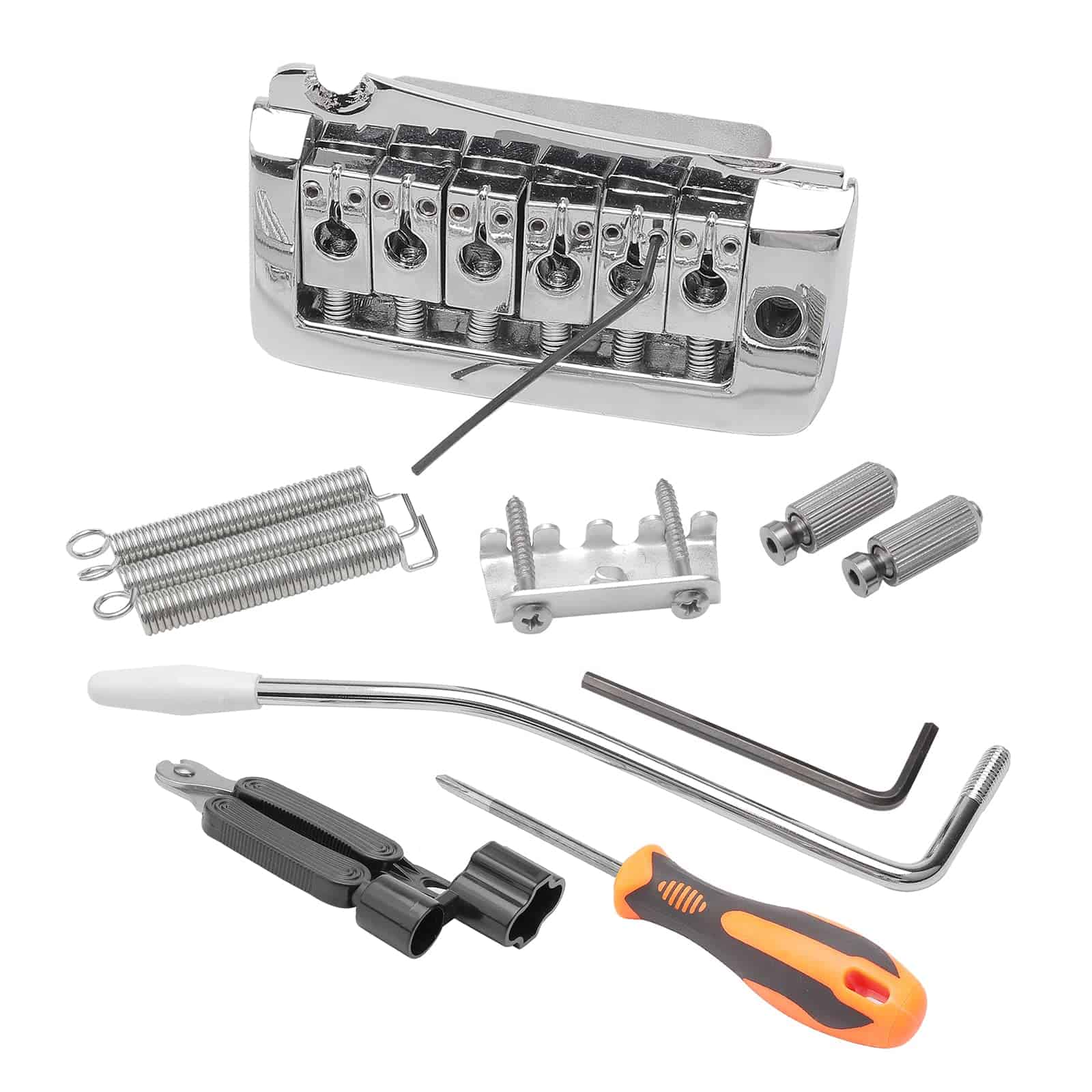 Puente de trémolo de guitarra Stratocaster de 52 mm de