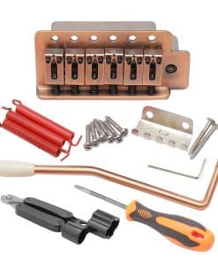 Puente de trémolo estilo vintage para guitarra Stratocaster