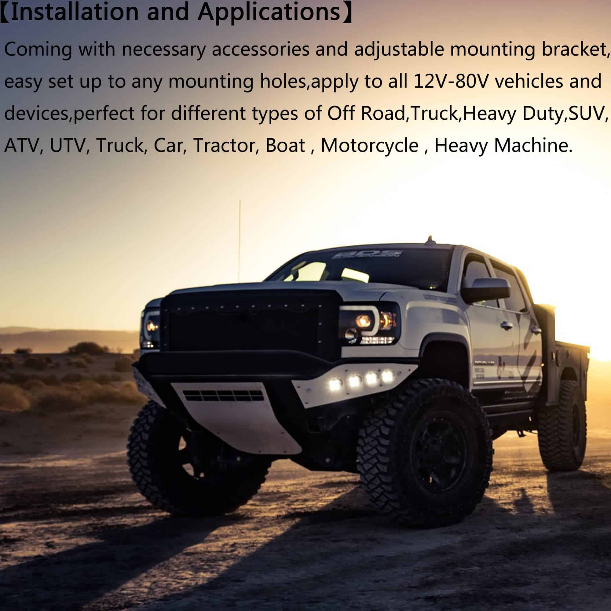 Luces LED SUFEMOTEC de Doble Color Amarillo Blanco Luces de - Imagen 9