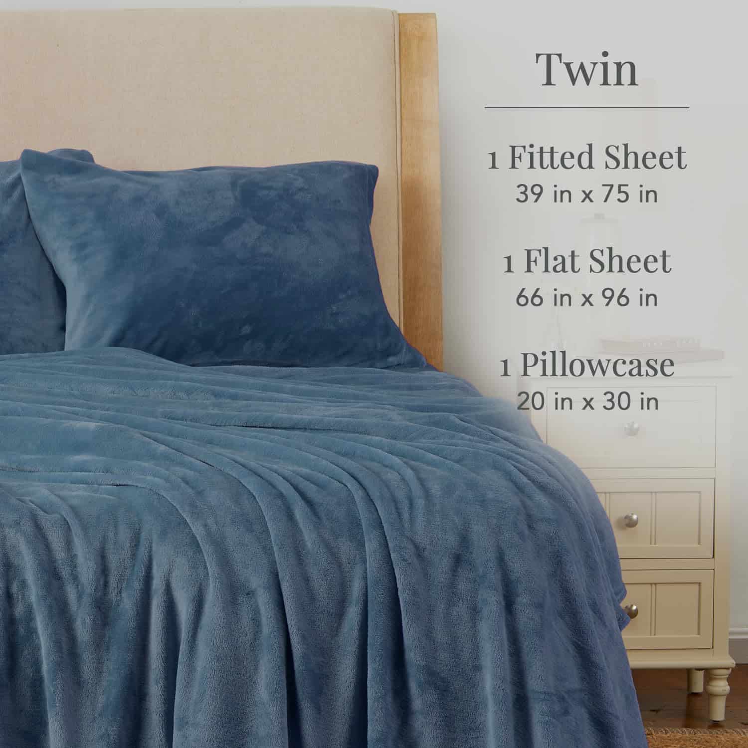 Juego de sábanas de microfibras ultra suaves con bolsillos - Imagen 3