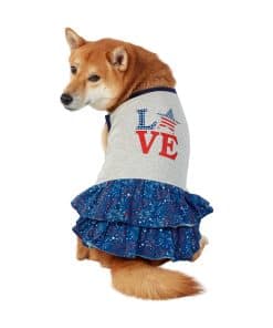 Vestido Mejores Amigos Peludos para Perros, Estrellas y