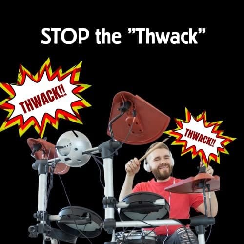 Adoro Silent e Sticks & Bass Drum Beater para Set de - Imagen 6