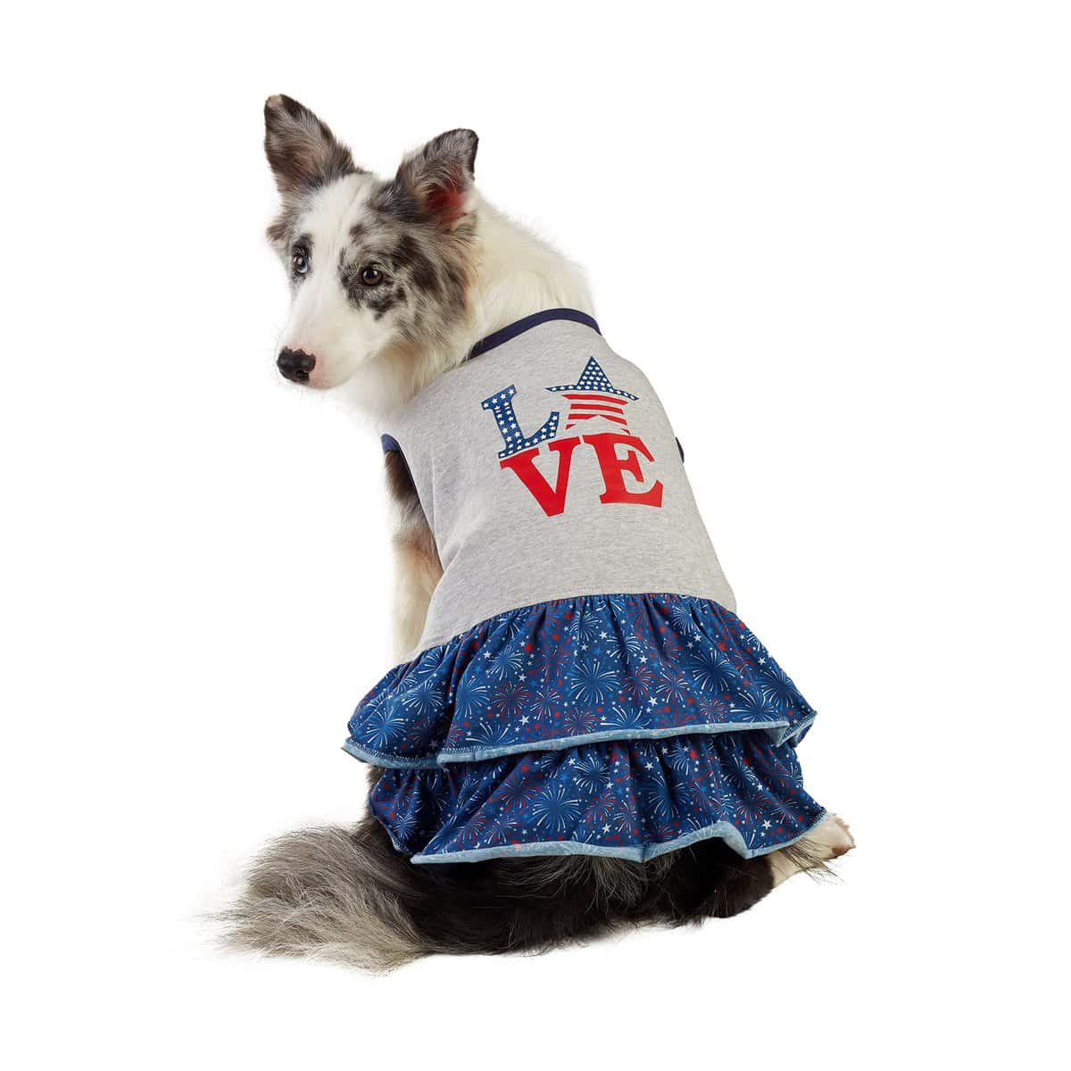 Vestido Best Furry Friends para Perros, Love Stars &