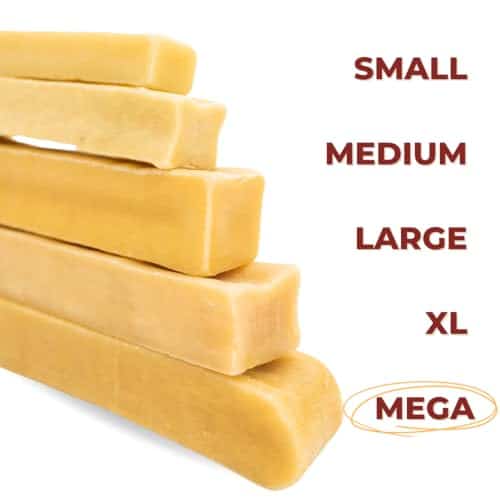 Mega Auténticos Himalayan Chews de Queso de Yak para Perros - Imagen 3