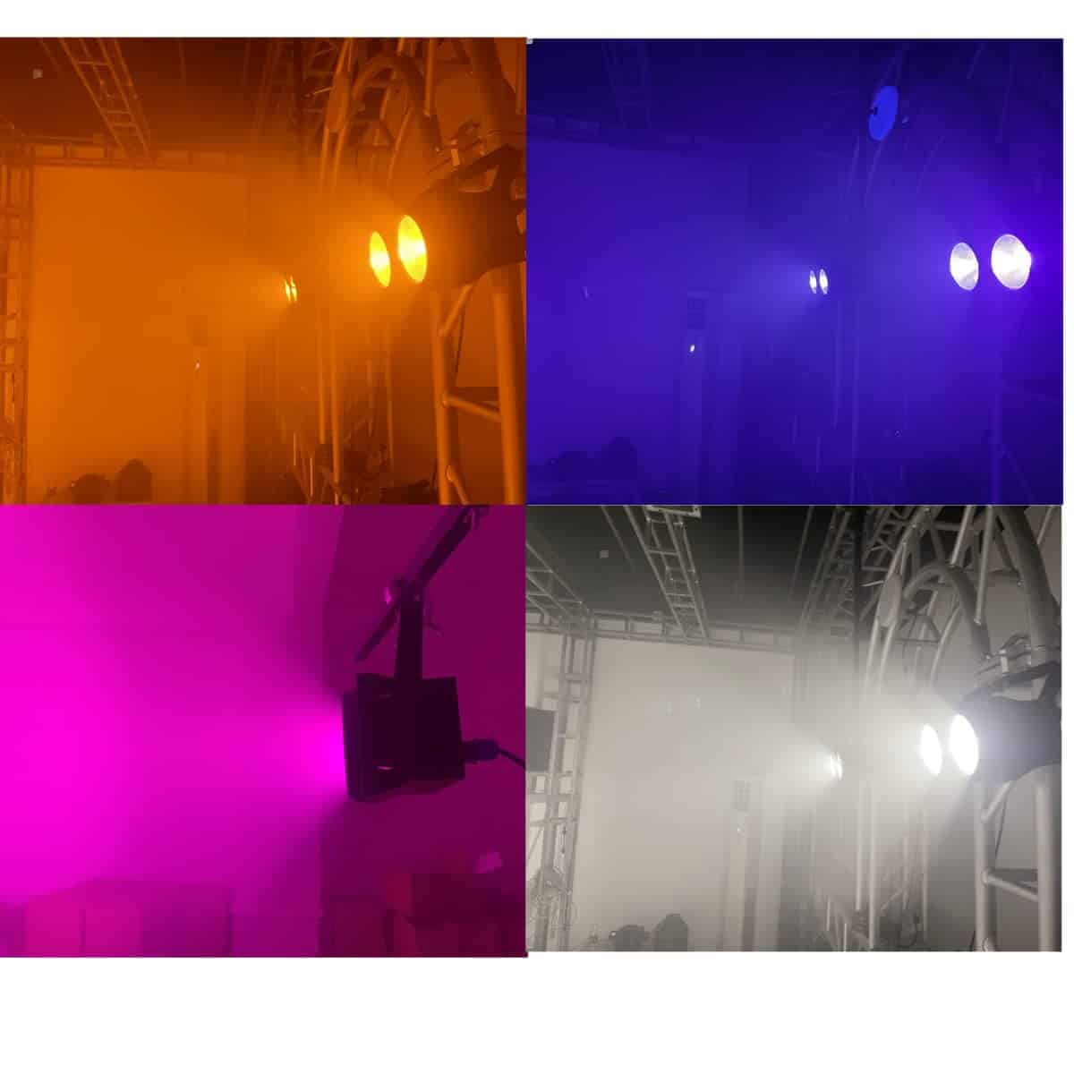 Luces Par COB para Escenario 2-Ojos LED Blinder Fresnel - Imagen 10