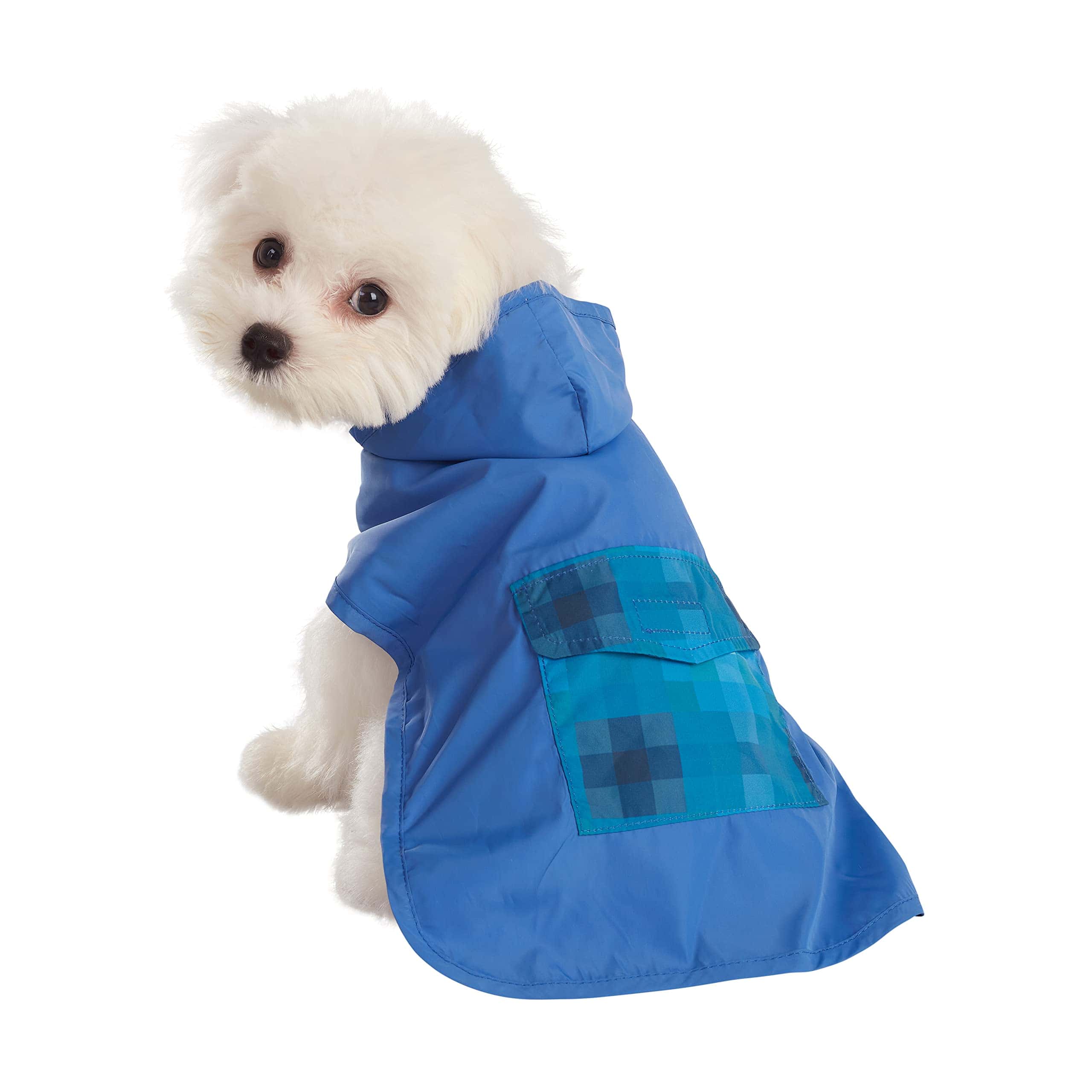 Impermeable gráfico para perros Best Furry Friends, Azul