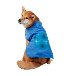 Impermeable gráfico Best Furry Friends para perros, Azul