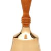 Campana de mano de latón macizo Bevin Bells | 10HB | Mango
