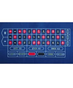 Tapete de Mesa de Casino BALIKEN 36"x72" para -Azul