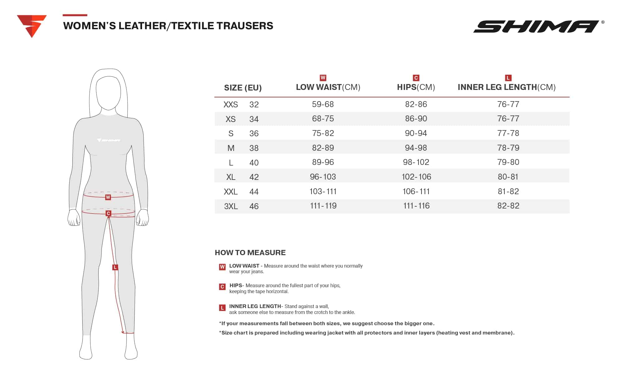 Pantalones de moto SHIMA RUSH LADY para Mujer - Verano, - Imagen 4