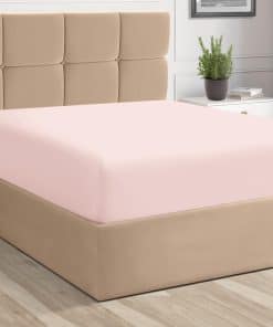 Sábana Ajustable Pizuna Pure 100% Algodón King, Sábana de