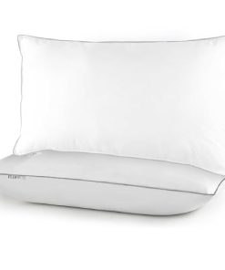 Almohada estándar alternativa de plumas FluffCo Zen con