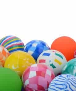 Pelotas saltarinas surtidas y coloridas de 2.4 pulgadas (60