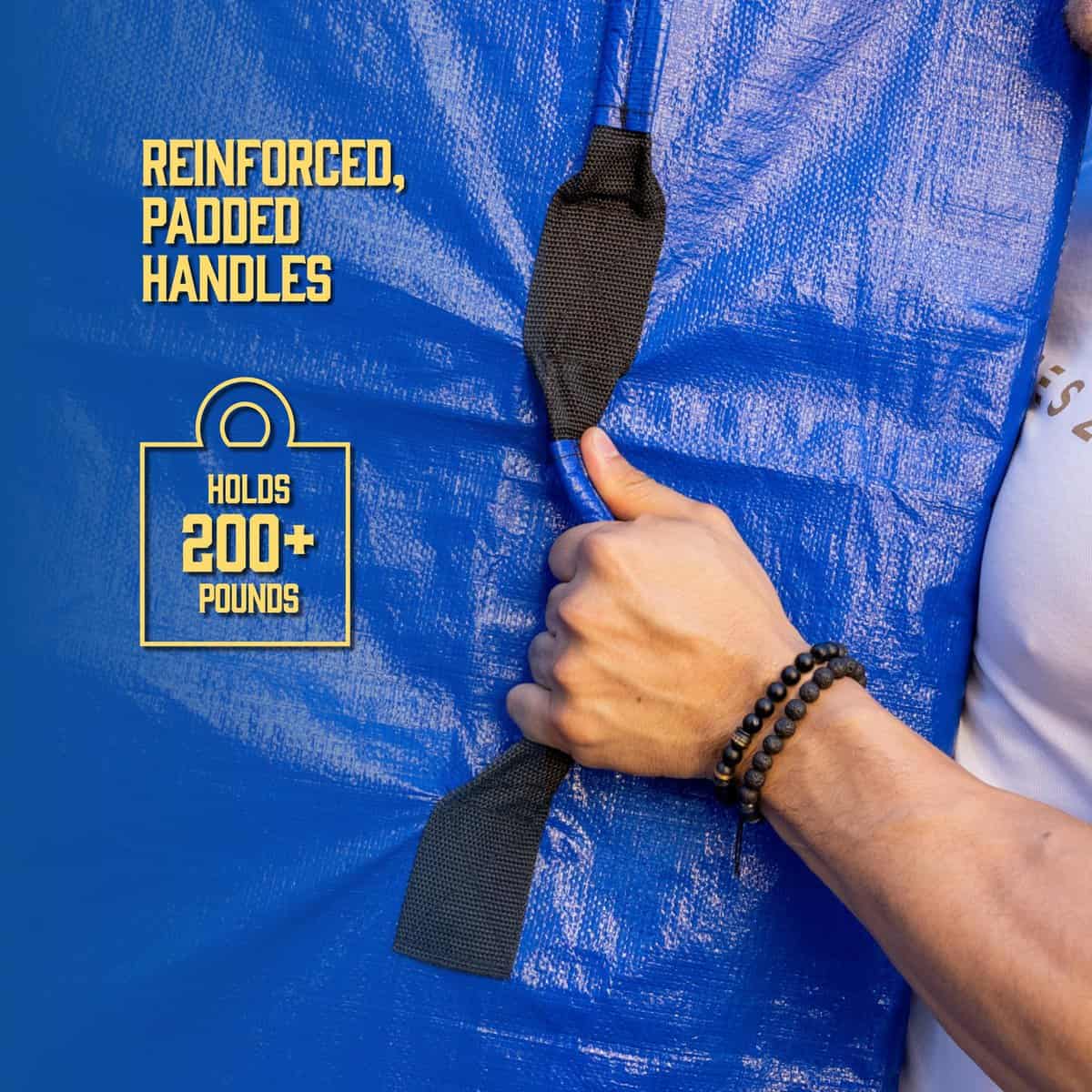 Bolsas de colchón para mudanzas con 8 asas - Tamaño Queen - - Imagen 5