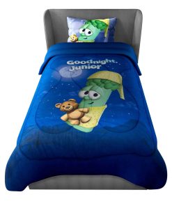 Juego de Edredón VeggieTales de 4 Piezas para Niños - Juego