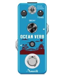 Pedal de Reverb para Guitarra Amuzik Ocean Verb Reverb