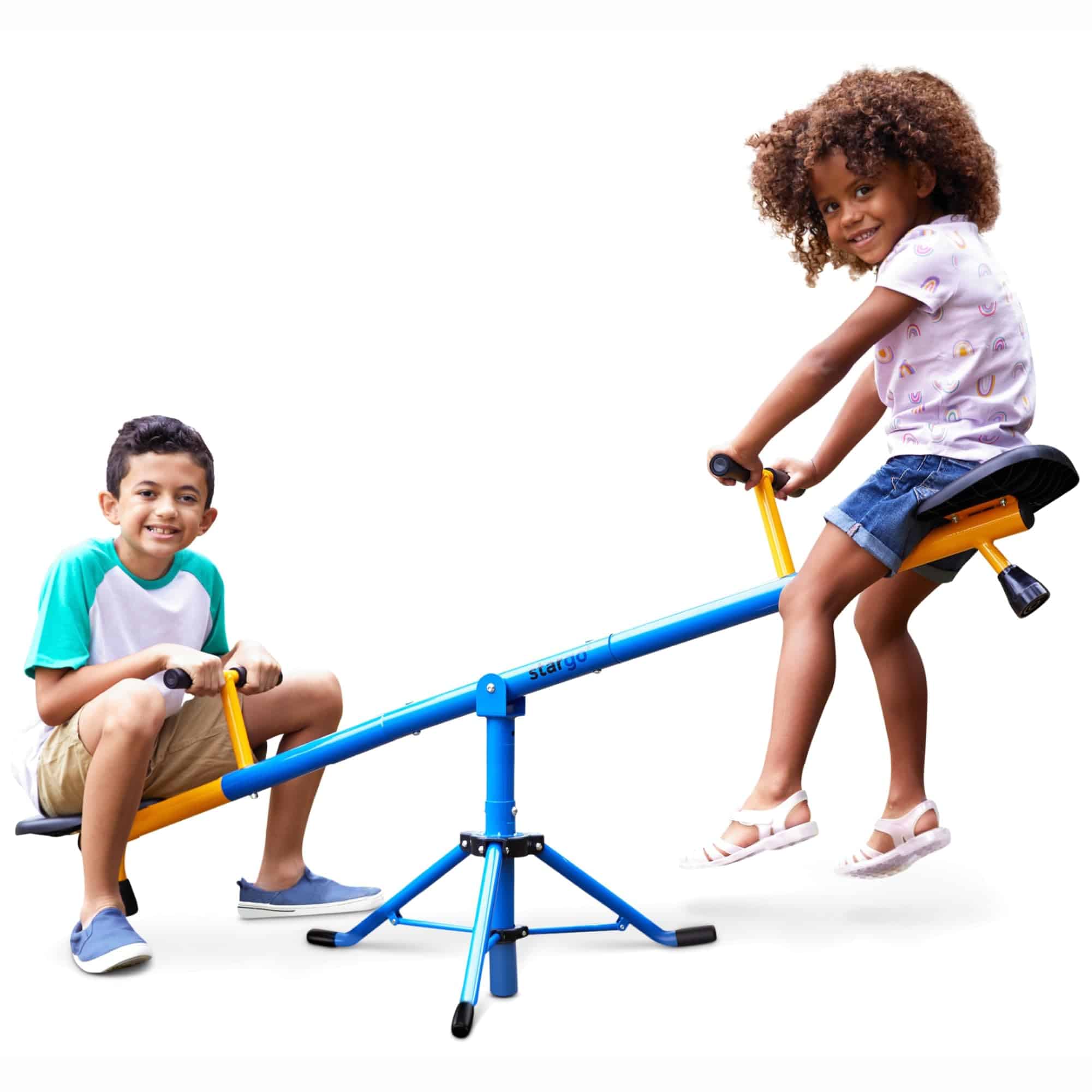 Columpio Giratorio Teeter Totter para Interior para Niños - Imagen 3