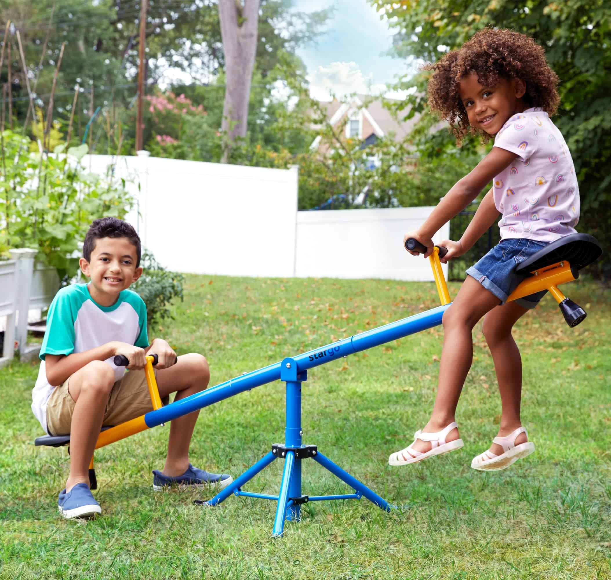 Columpio Giratorio Teeter Totter para Interior para Niños - Imagen 4