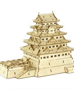 Rompecabezas de Arquitectura de Madera Castillo Edo 3D -