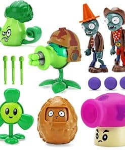 JHESAO 7 PCS Juguetes de Plantas y Zombies Figuras de