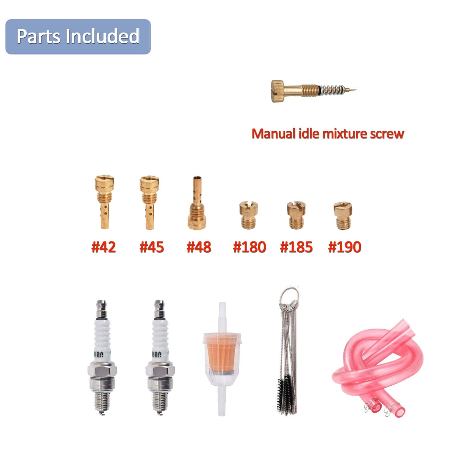 Carburador CV40 & Tornillo de Mezcla de Ralentí para HD - Imagen 8