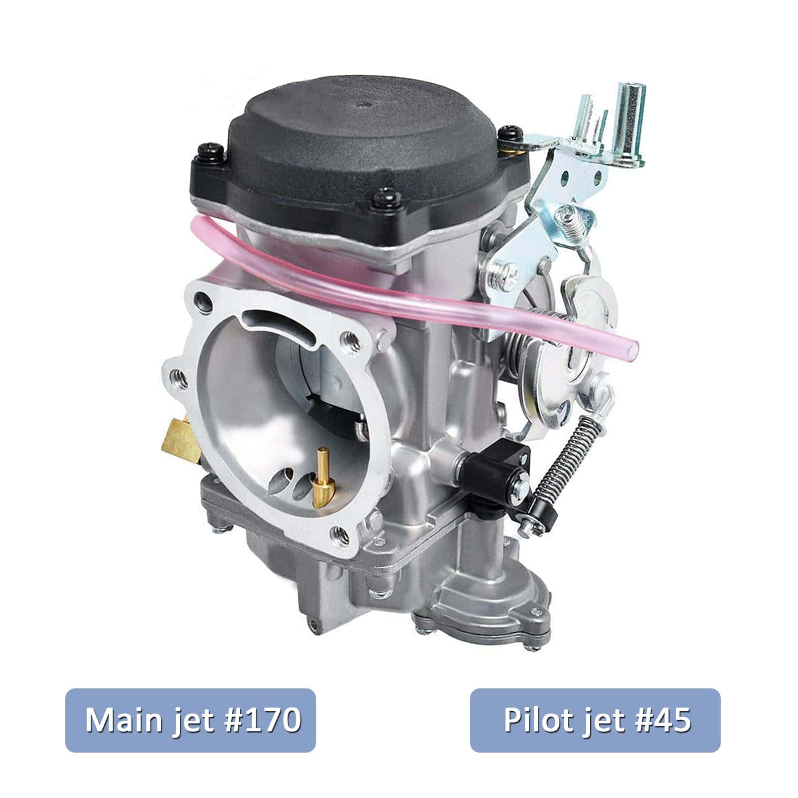 Carburador CV40 & Tornillo de Mezcla de Ralentí para HD - Imagen 5