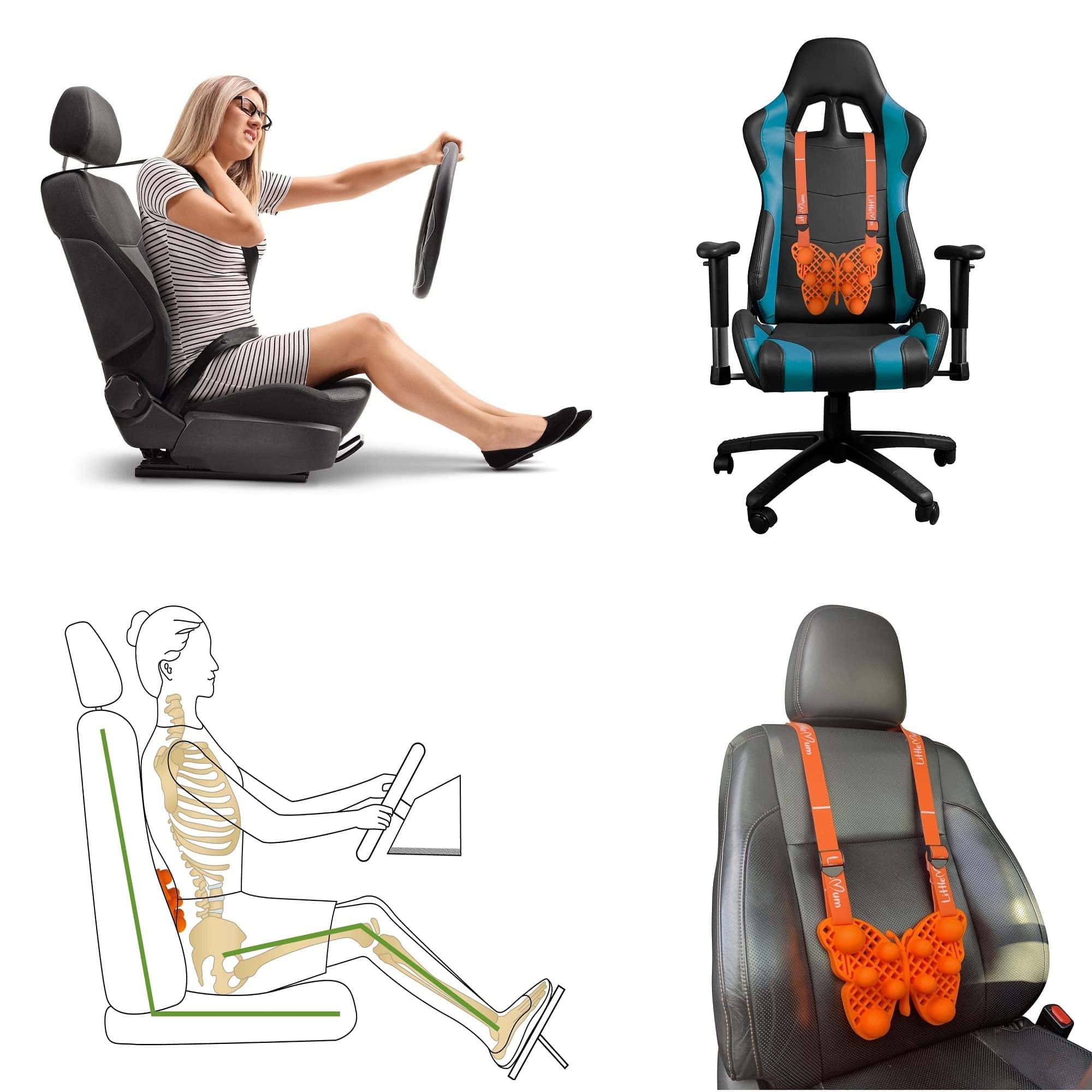 LittleMum Masajeador Shiatsu para la Espalda, Cojín de - Imagen 4