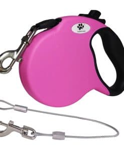 CROWN PAWS 16ft Correa retráctil para perros grandes de