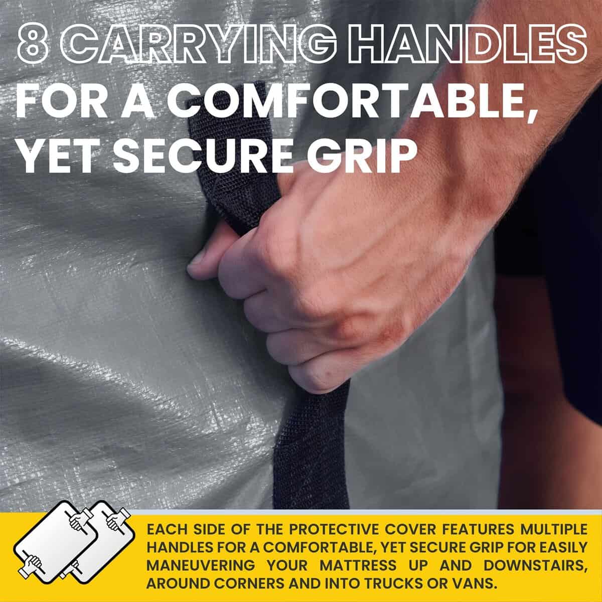 Bolsa de almacenamiento para colchón tamaño completo - - Imagen 7