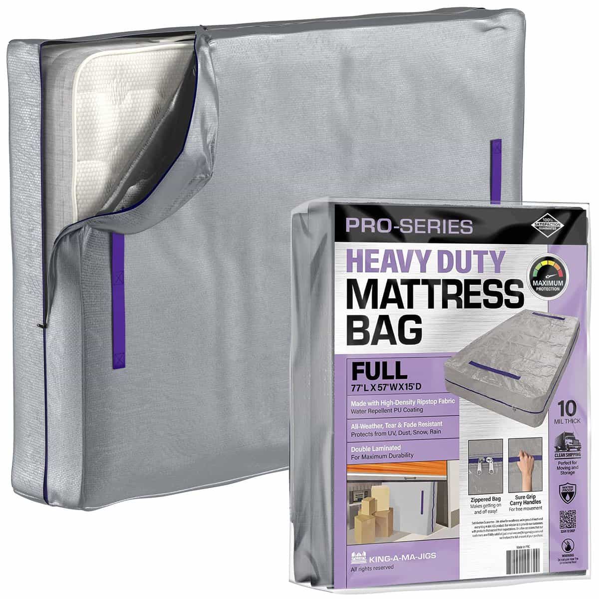 Bolsa de almacenamiento para colchón tamaño completo -