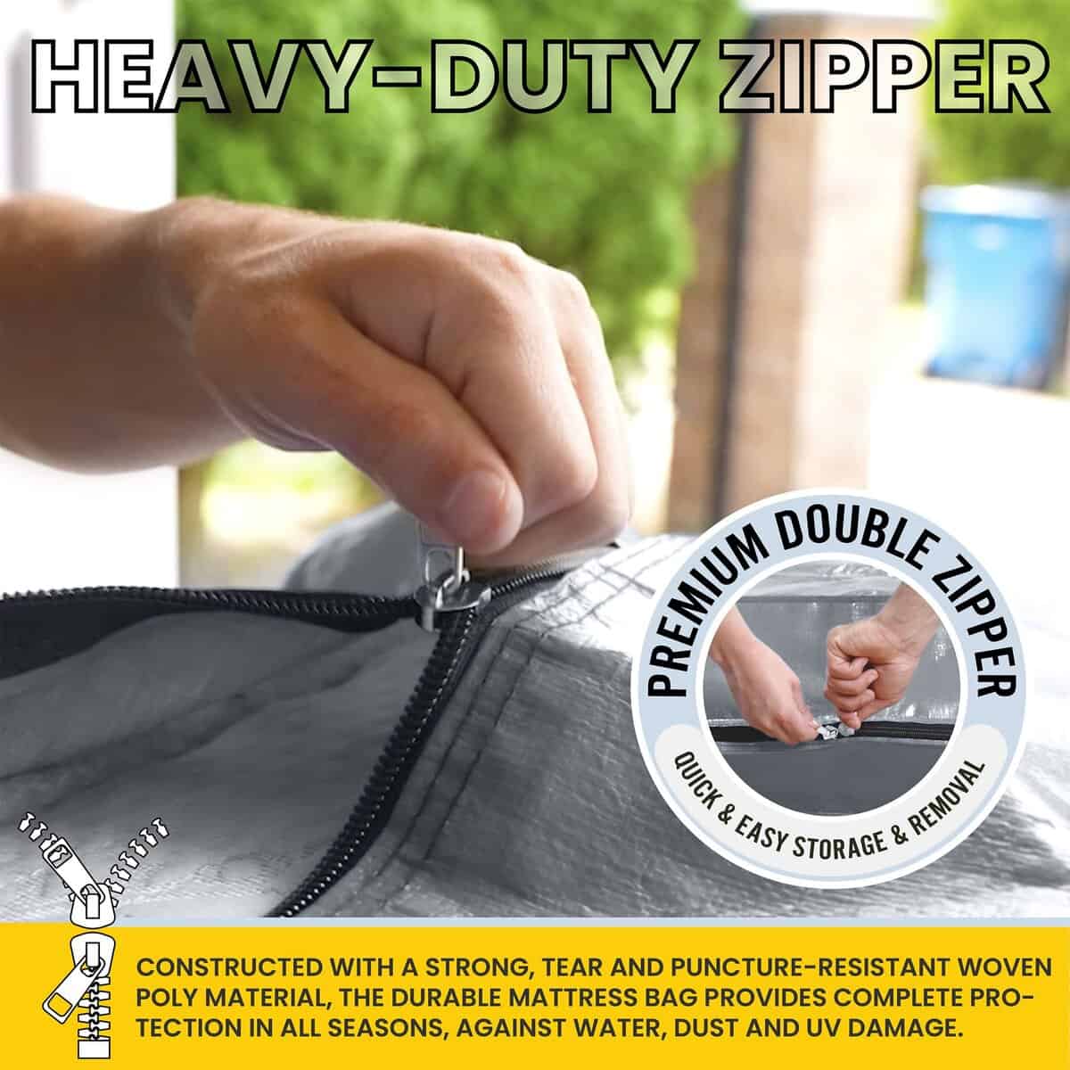 Bolsa de almacenamiento para colchón tamaño completo - - Imagen 8
