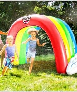 BigMouth Inc. Gigante Arcoíris Inflable Rociador, Divertido