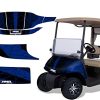 Kit de gráficos adhesivos para carrito de golf AMR Racing