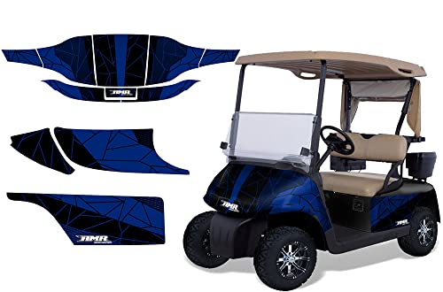 Kit de gráficos adhesivos para carrito de golf AMR Racing