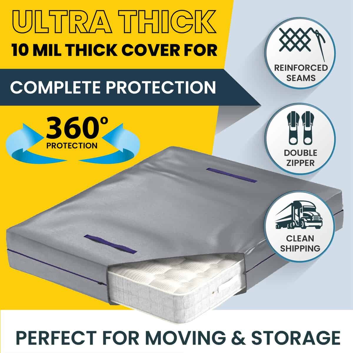 Bolsas de Colchón California King para Mudanza, Bolsa de - Imagen 4