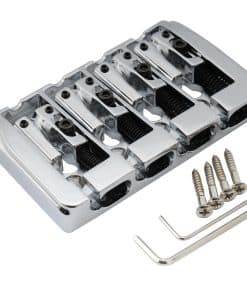 Puente de Bajo de 4 Cuerdas con Seguro de 19mm de Musiclily