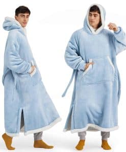 Manta con Capucha Wearable Bedsure, Cozy Manta Larga con