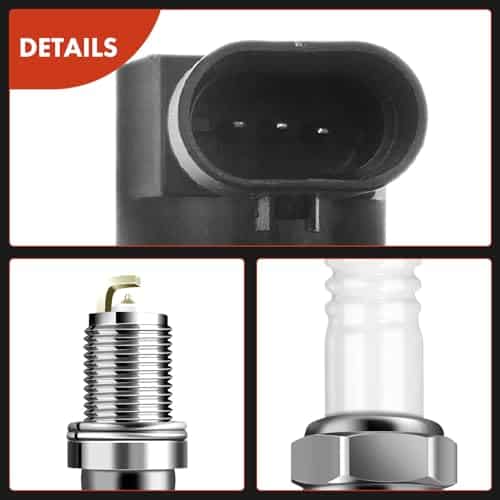 Conjunto de 6 paquetes de bobinas de encendido y bujías de - Imagen 9