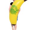 Paquete de 12 Plátanos Inflables Amarillos (46") de Vinilo.