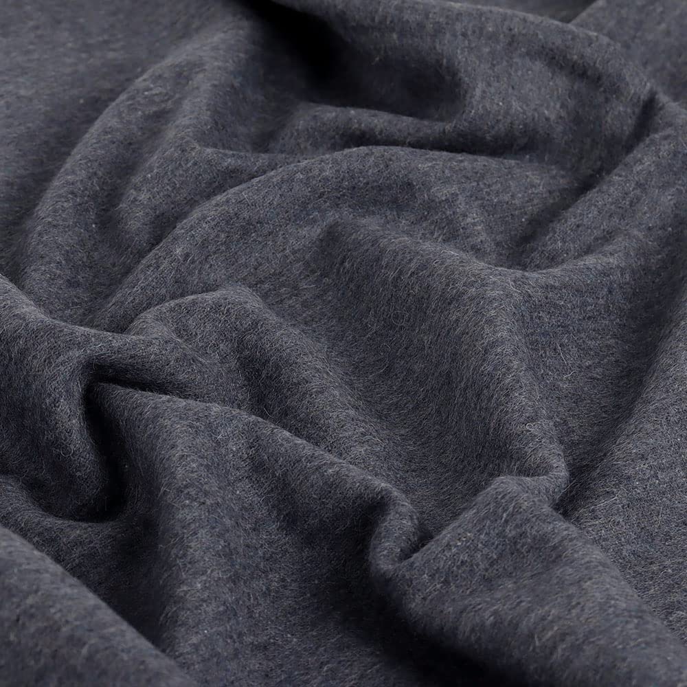 Manta de Lana de Alpaca Arequipa Pride -Azul Jean - Imagen 3