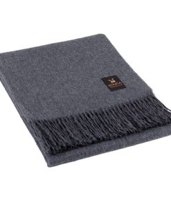 Manta de Lana de Alpaca Arequipa Pride -Azul Denim