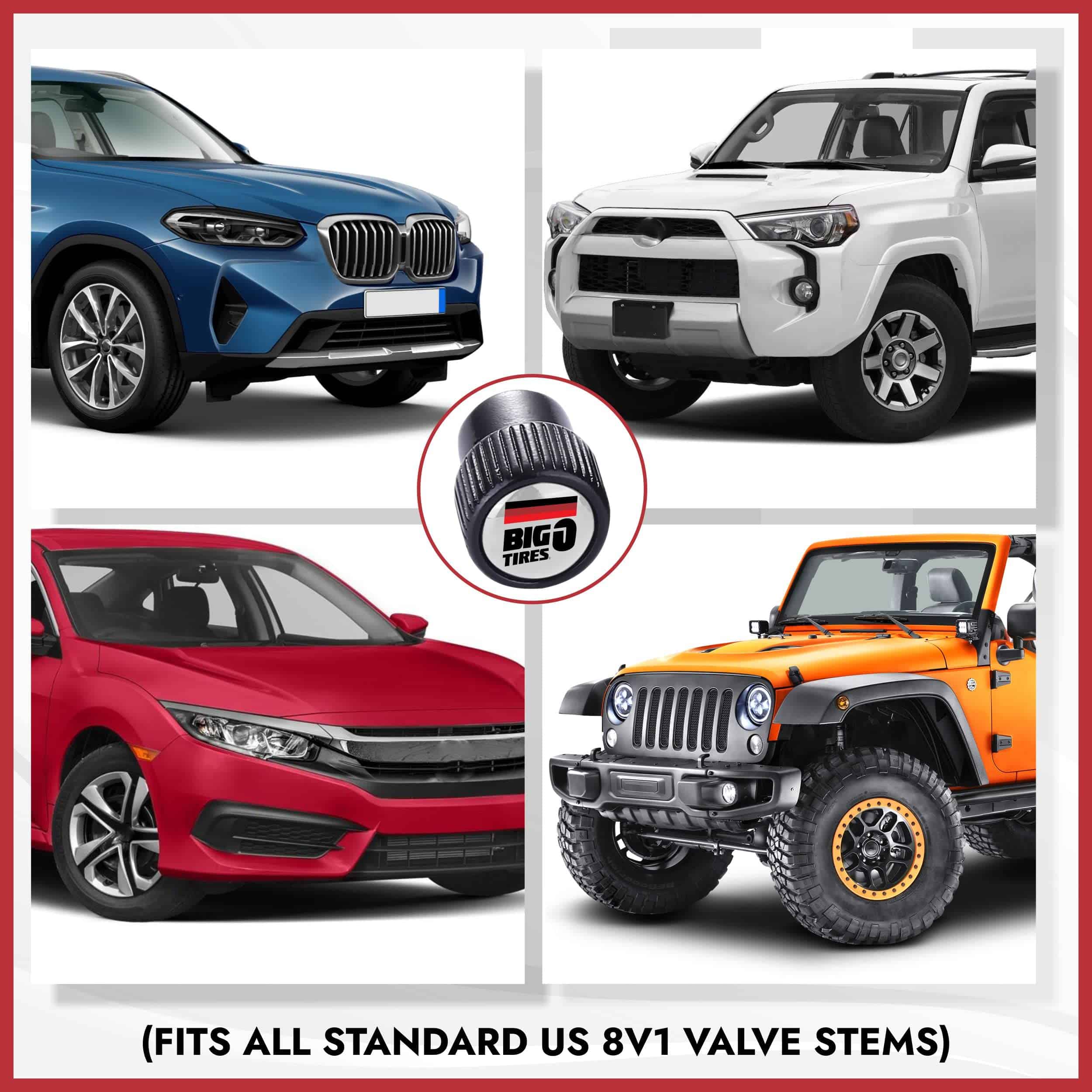 Tapas de válvula para neumáticos Ecco Big O Tire Non - Imagen 5