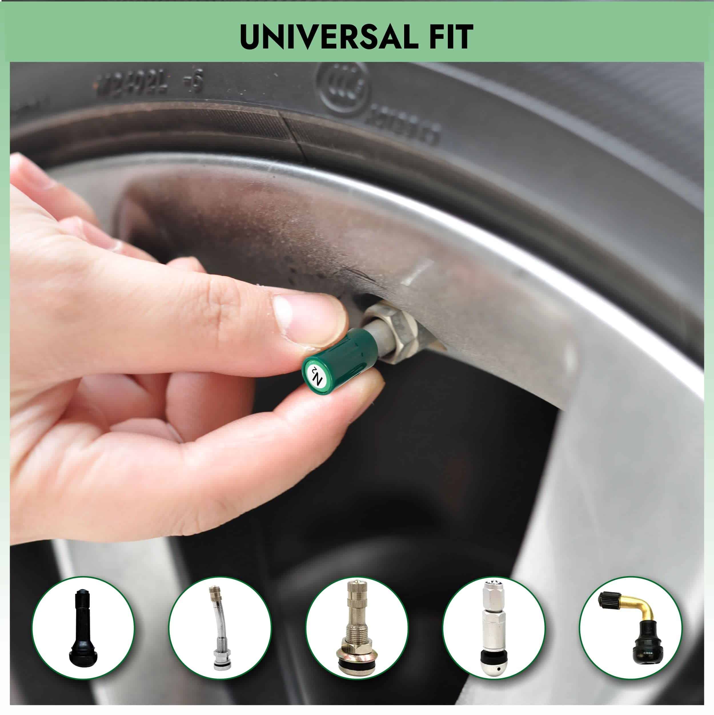 Tapas de Válvula de Neumático de Nitrógeno Ecco SKU 604 - Imagen 8