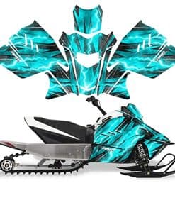 Kit de gráficos completos para motonieve AMR Racing con